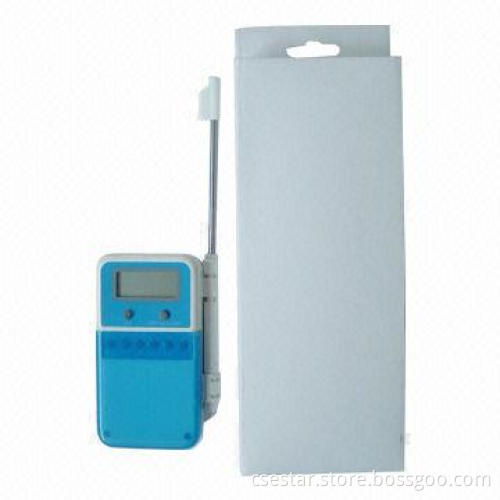 Remote kitchen thermometer with 1 meter line